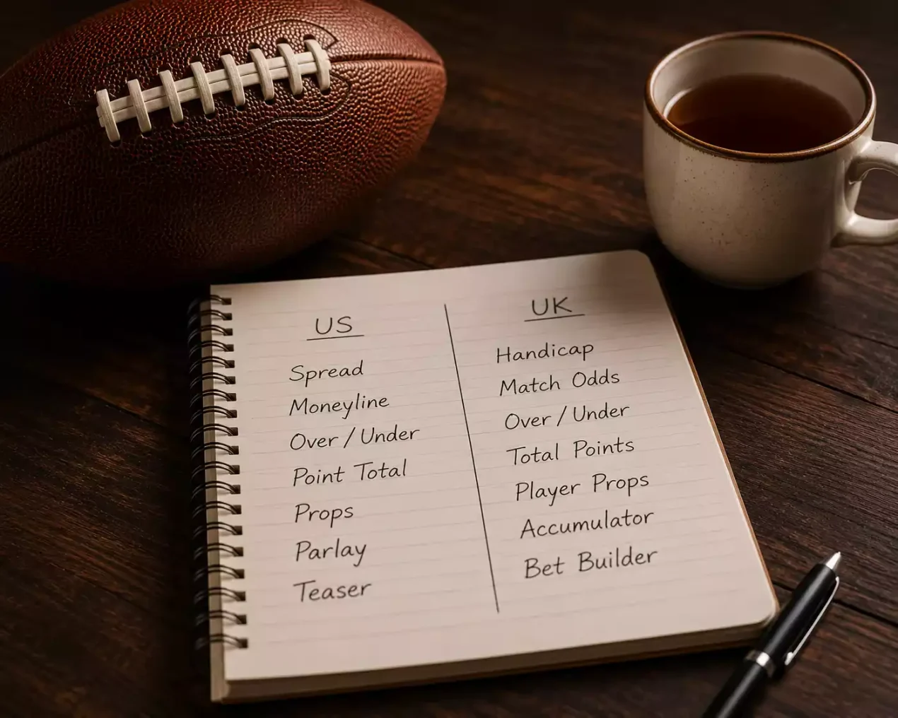 NFL Betting Terminology for UK Punters: Every Term You Need to Know