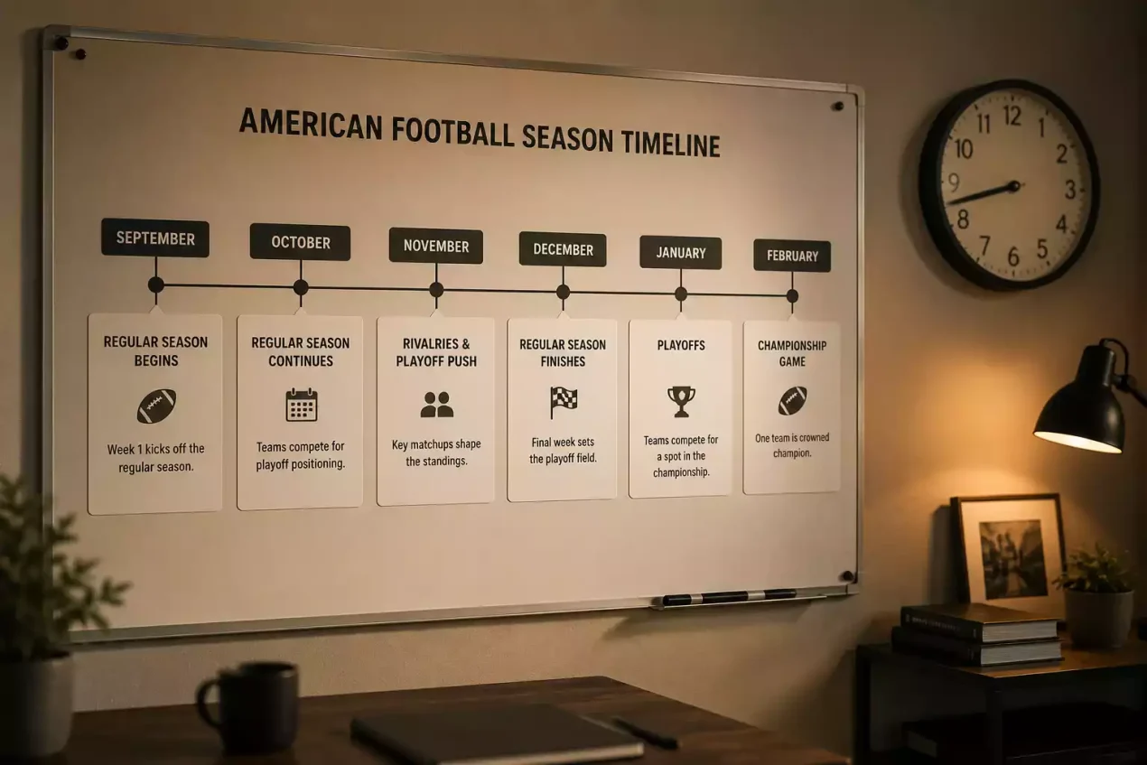 NFL Season Structure for UK Bettors: Schedule, Key Dates and Kick-Off Times